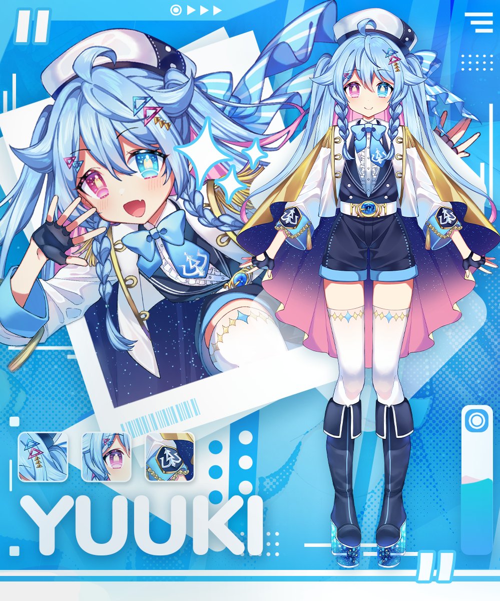 sleep_yuuki's tweet photo. ⚓#立ち絵公開⚓

はじめまして
ｵﾄｺﾉｺ船長で #Vtuber準備中 の優姫(ゆうき)だよ

海へ冒険
新たな大陸を発見したい！！

#新人Vtuberを発掘せよ 
#9月のVTuberフォロー祭り 
#個人勢VTuberだって拡散されたい https://t.co/ZXjMoHBZNW