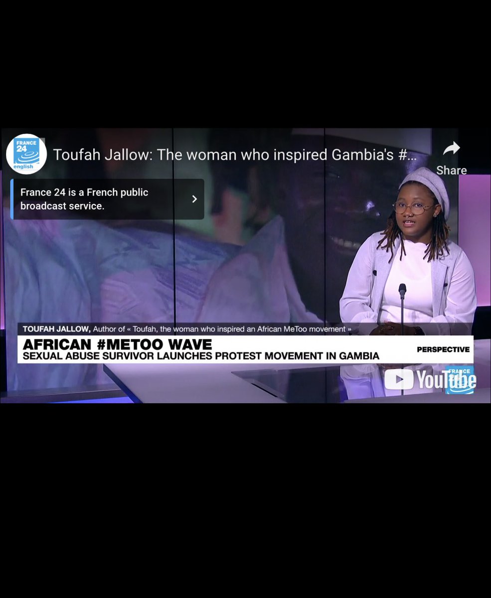 VisibleSurvivor's tweet photo. A French release for our francophone speaking folks.  
Thank you @EdDesfemmes 
Now more than ever, survivor voices matter! 
#Gambia must rid of all violence against our women. #fgm #sgbv 
https://t.co/khGAsuh98H https://t.co/lTybpsYD5O