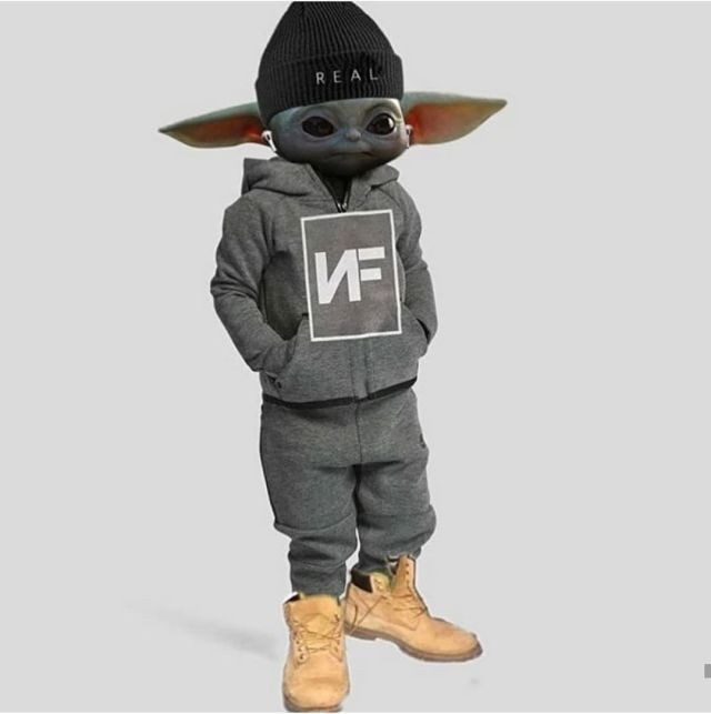 nfrealkey's tweet photo. Fun fact: Did you know that Yoda is actually an NF fan? https://t.co/OMgryweCJo