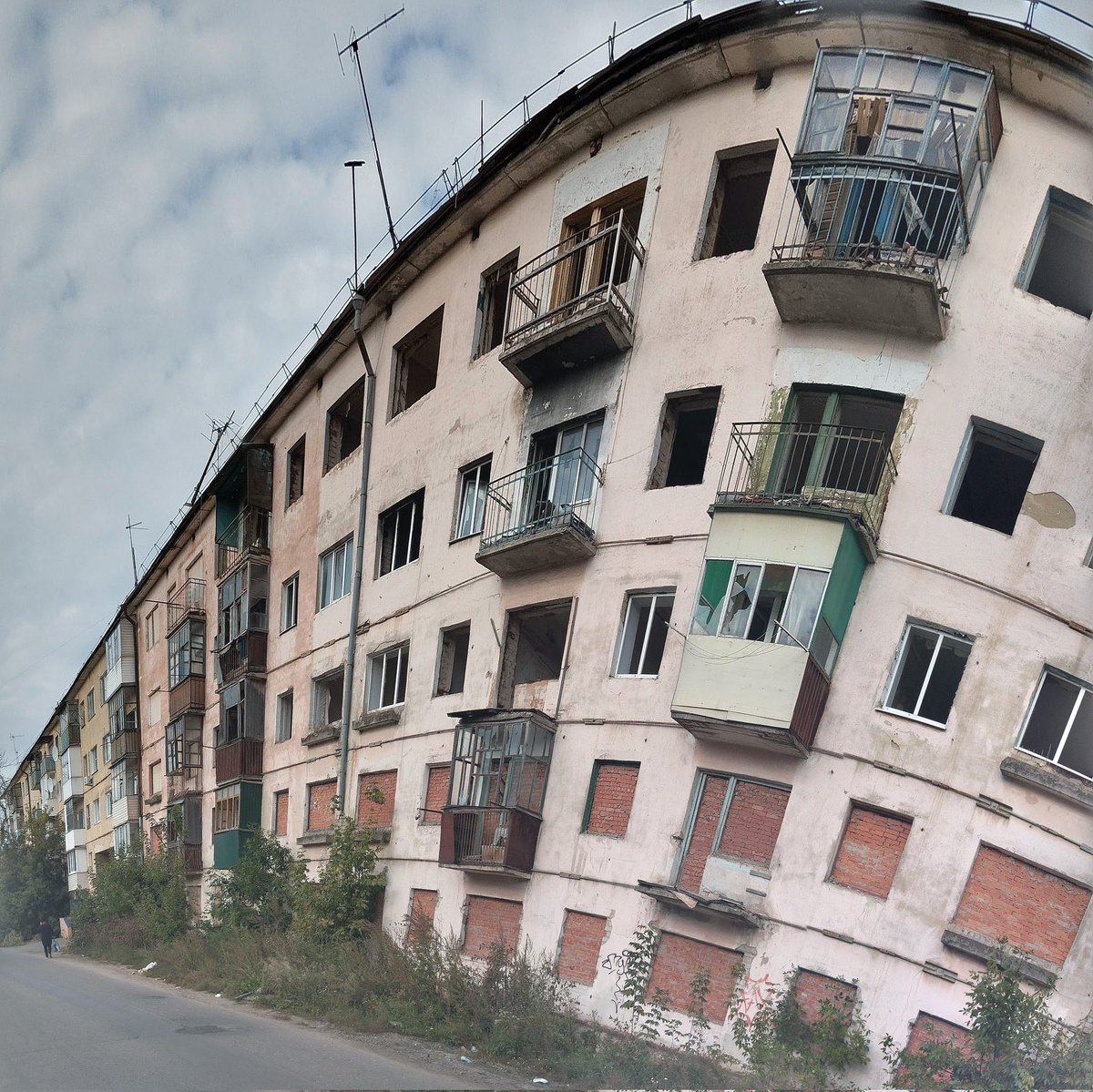 Панорама мёртвого дома на Карачевке. #орел #орлец #хулинелайкаем