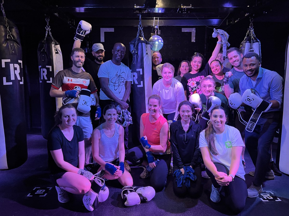 Well that was an awesome day as a team enjoying Employee Appreciation Week - a bit delayed but so worth the wait. Boxing was a great sport to laugh, get out some frustrations and to practice our coordination skills. #ThisTeamIsSpectacular