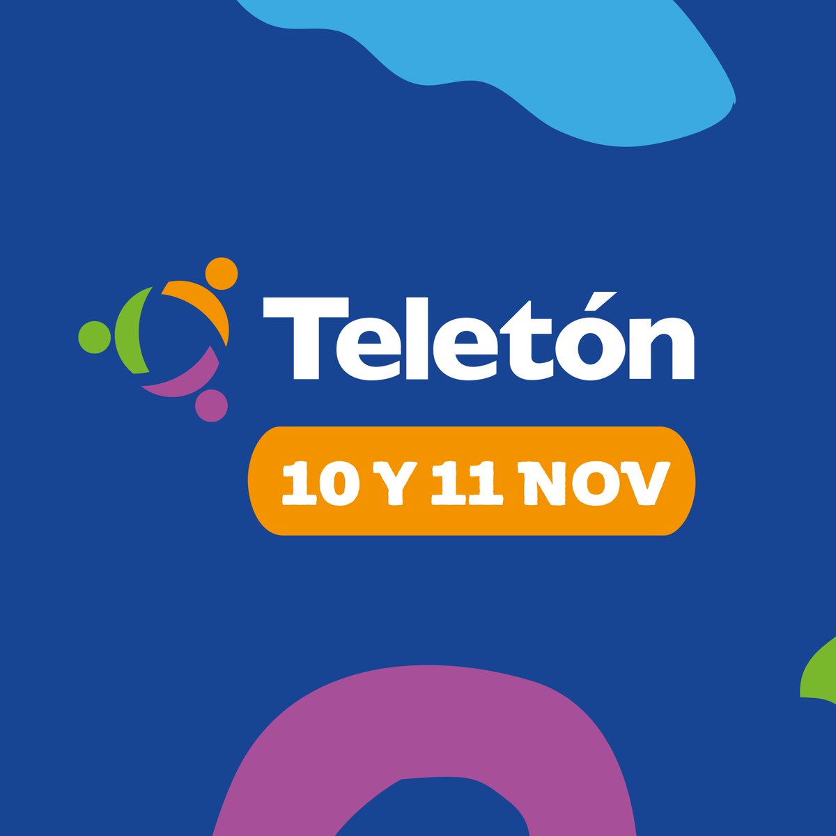 TeletonParaguay's tweet photo. ¡Ya tenemos fecha! 🤩 Se viene una nueva oportunidad para unirnos y seguir apoyando a las familias que reciben servicios de la fundación 💜 
Agendate estos 10 y 11 de noviembre 😉 https://t.co/zmbwIFOjNa