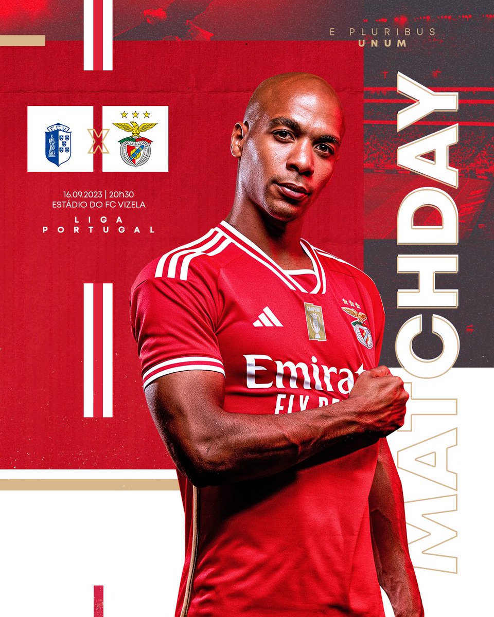 𝗠𝗔𝗧𝗖𝗛𝗗𝗔𝗬! 🦅

⚽ FC Vizela vs. #SLBenfica • 5.ª jornada
🕗 20:30
🏟 Estádio do FC Vizela
📺 Sport TV 1

#FCVSLB #LigaPortugal
