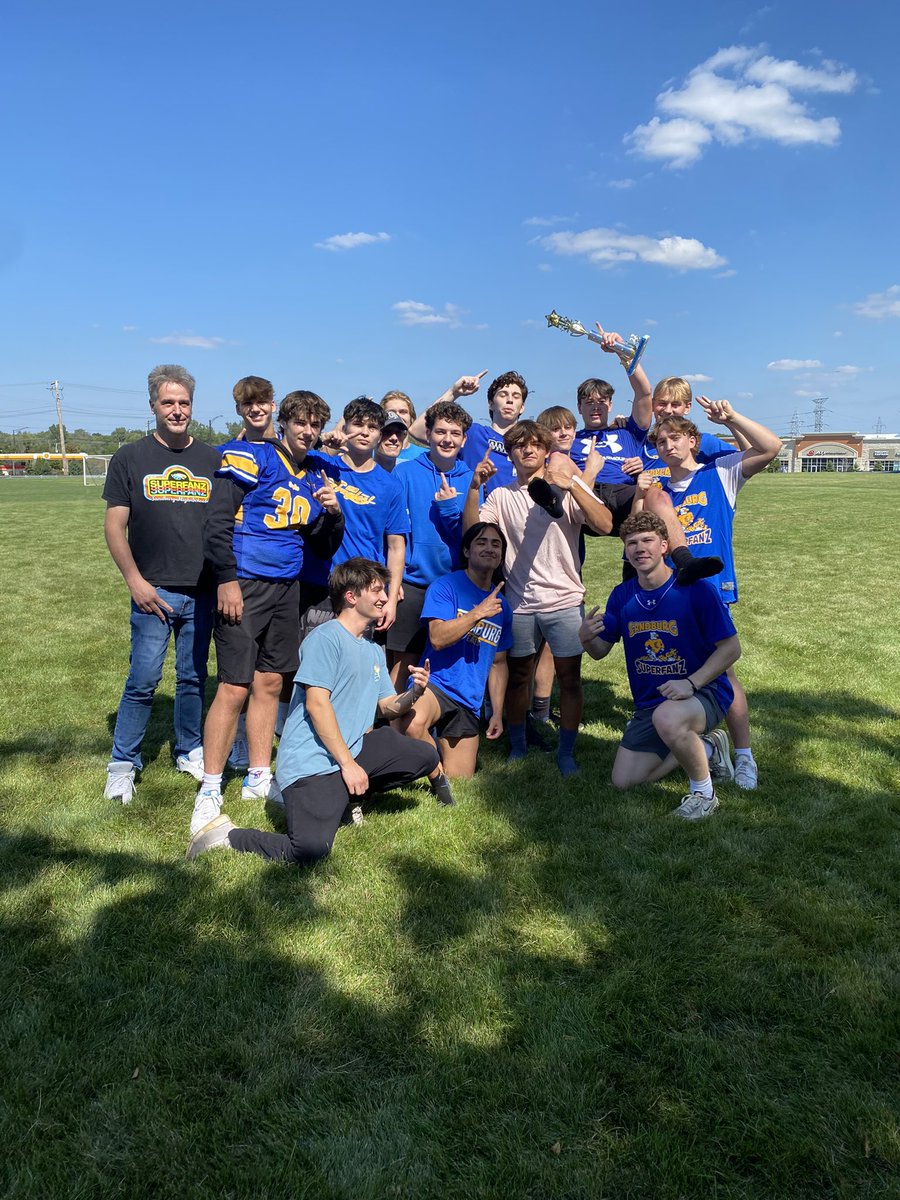 anihleanBHSD's tweet photo. Great Day today wrapping up Homecoming Week with our annual KickBall Challenge! Congrats to 
Mr. VanderVeens class taking the W! @McWoolley3 https://t.co/kgC8H5ox7l