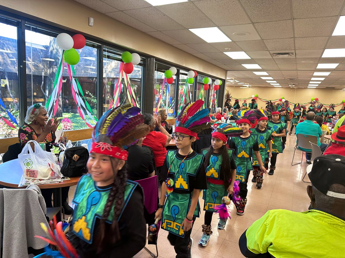 Our officers from <a href="/CPD_CST/">CPD Citywide Community Safety Team</a> accompanied Southwest Senior Center <a href="/ChiFamSupport/">Chicago Department of Family & Support Services</a> in <a href="/ChicagoCAPS08/">8TH District-Chicago Lawn</a> for a celebration for Mexican Independence Day. Dancers of all ages came to dance for the elderly community teaching them the history of Mexico.