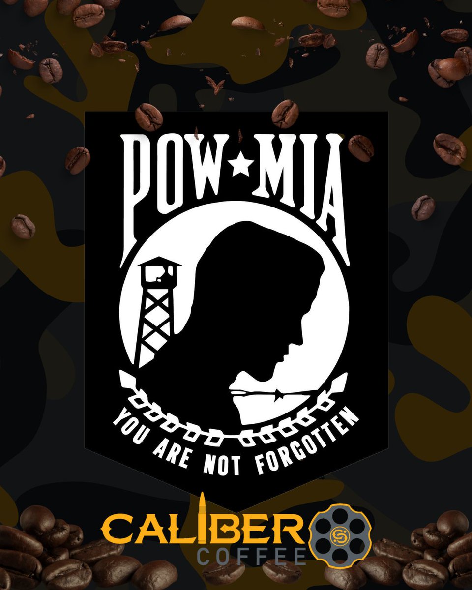 CaliberCoffee_'s tweet image. 🇺🇸 Today, we honor and remember our #POWs and #MIAs, paying tribute to their sacrifice and resilience. Let's unite in gratitude, holding them in our hearts as we enjoy our cup of #CaliberCoffee's finest brew. 🙏🌟 #POWMIARecognitionDay #POWMIA #SecondStrong @palmettoarmory