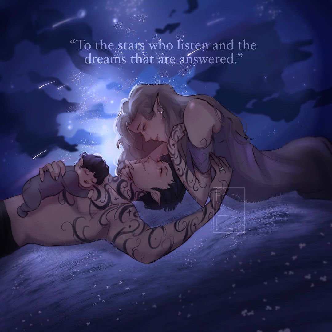 feysandmonth's tweet photo. “that vision of the future Feyre had shown me, more beautiful than anything I could have ever wished for—anything I had wished for, on those long-ago, solitary nights with only the stars for company. A dream still unanswered—but not forever.”

🎨ravenartdiaries https://t.co/oZ11ZJLml0