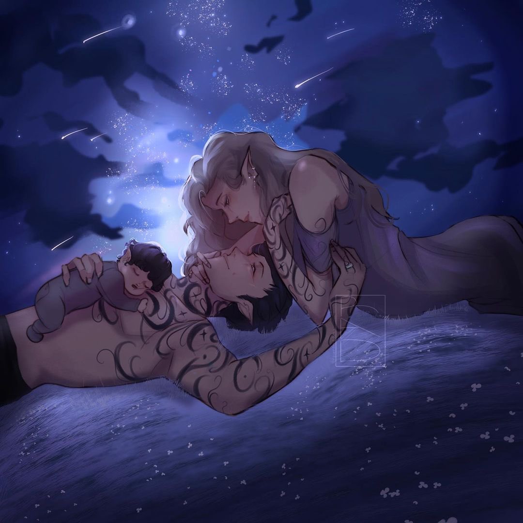 feysandmonth's tweet photo. “that vision of the future Feyre had shown me, more beautiful than anything I could have ever wished for—anything I had wished for, on those long-ago, solitary nights with only the stars for company. A dream still unanswered—but not forever.”

🎨ravenartdiaries https://t.co/oZ11ZJLml0