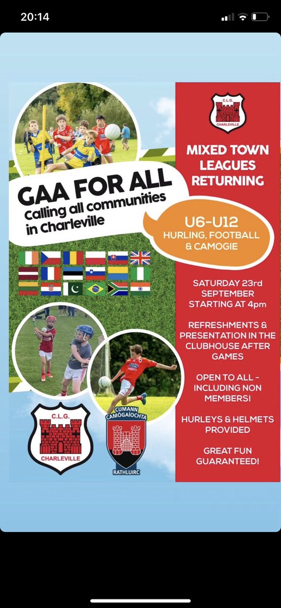 CHARLEVILLE GAA (@charlevillegaa) on Twitter photo 