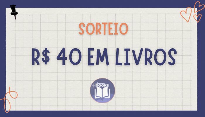 Promobooks4's tweet photo. ✨SORTEIO DE LIVRO✨ 
 
🏆Valendo um livro de até R$ 40 na wishlist!
 
↪️Regras: 

- Seguir: @Promobooks4
- Dar RT e FAV nesse Tweet (sem citar)  
- Estar no grupo (link no Tweet abaixo)

Resultado: 10/10📚🍀 https://t.co/U67O5uXfFt