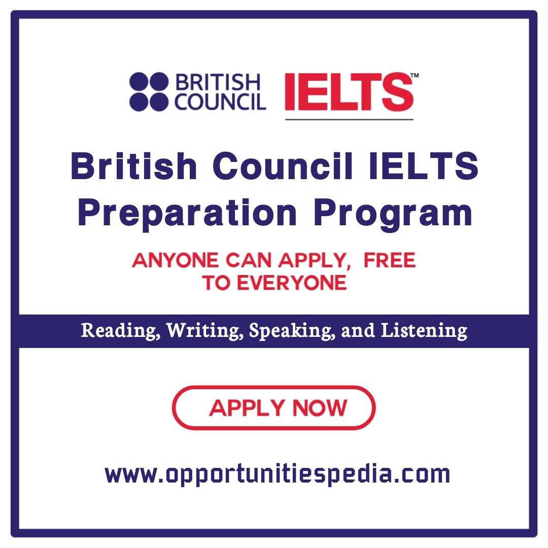 Opedia3's tweet photo. British Council Free Online IELTS Preparation Program 2023

Details: https://t.co/ikUs4b7ToV…

Free Online IELTS Resources:
📌Reading
📌Writing
📌Speaking
📌Listening

Anyone can join from any part of the world. https://t.co/knnbr2P9tS