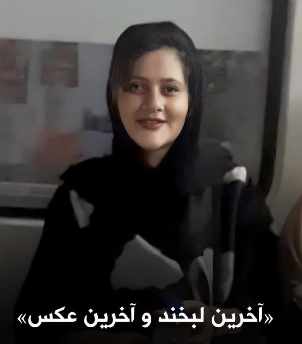 Dooneh_A's tweet photo. Mahsa (Jina) Amini
Killed on the 16th September 2022
Age: 22

To live in the hearts and minds of those we leave behind is not to die.

For love is immortality.🥀

Rest in Power.

#Mahsa_Amini 
#IranRevolution https://t.co/MwOV3Yclb4