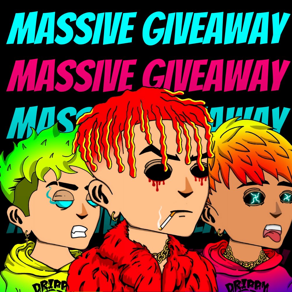 TheDrippyDudes's tweet photo. 🎁MASSIVE GIVEAWAY🎁

🎯16 Winners
🏆1x 20 $MATIC
🏆1x @PumpedRatsNFT NFT
🏆1x @SnazzyFellasNFT NFT
🏆3x @JustAnimeCreate egaos NFT
🏆10x OG spots @TheDrippyDudes

✅Like &amp; RT
✅Follow @TheDrippyDudes
✅Tag 3 frens

⏰48H
#NFT #NFTGiveaway https://t.co/daRXahx0Tz