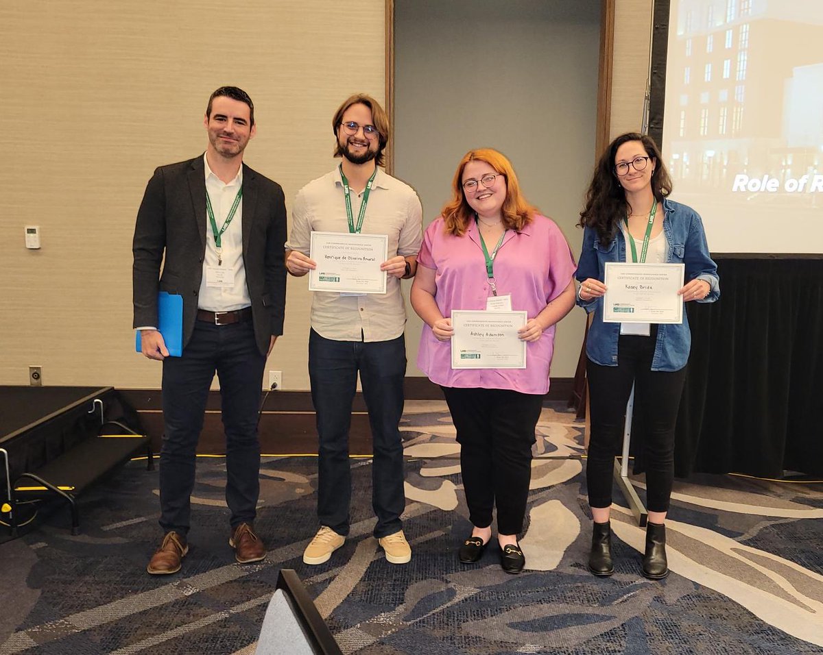 UAB_CNC's tweet photo. Special congratulations to trainee presentation awardees @klbrida, @AshleyBAdamson, and Henrique De Oliveira Amaral! https://t.co/418qoyukDQ