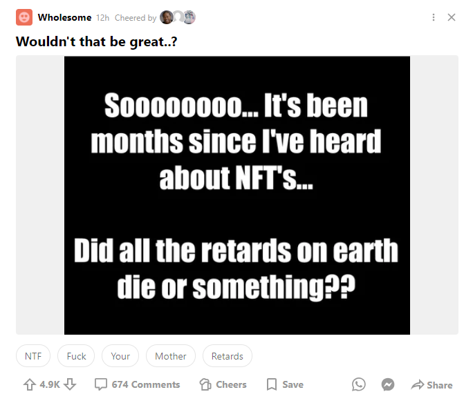 Stumbled upon this on trending while doing my daily dont-stress-too-much-live-can-be-fun routine scrolling 9gag before sleep. I imagine its the same for some of us irl with people who finally have something to say.

Just smile, be cool about it.. And tell them to comeback later😁