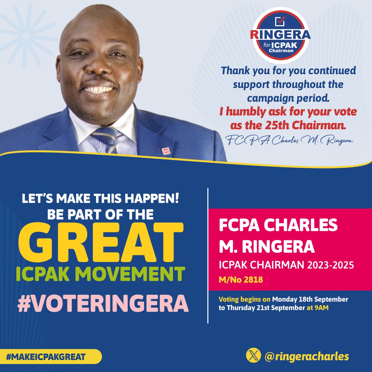 Charles Ringera tweet media
