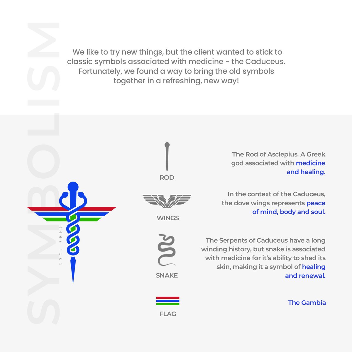 Brandr220's tweet image. A BEFORE and AFTER logo redesign of one of Gambia’s oldest and famous hospitals!
.
#logodesigns #logorevamp #brandingdesign