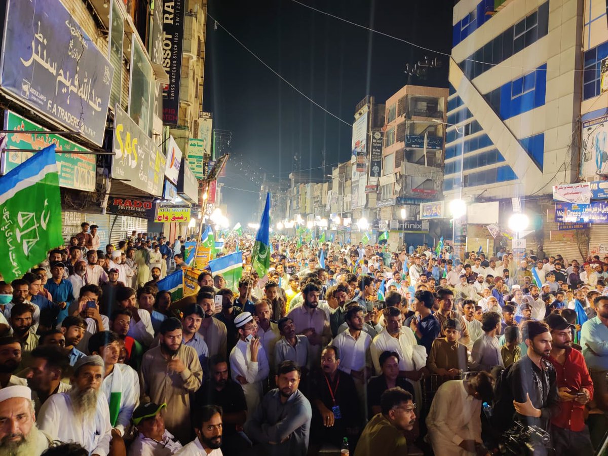 MRK_JI's tweet photo. قوم نے 75 سال سب کو آزما کر دیکھ لیا
بدقسمتی سے فوجی آمر ہوں یا نام نہاد جمہوری حکمران سب ہی ناکام رہے اب قوم نے حقیقی جمہوری، امانت، دیانت اور خدمت کی پہچان رکھنے والی جماعت اسلامی پر اعتماد کا اظہار کر رہی ہے۔
اب حل صرف جماعت اسلامی ہی ہے۔
#JIPowerShow_Fsd https://t.co/v5lh1DPZdG