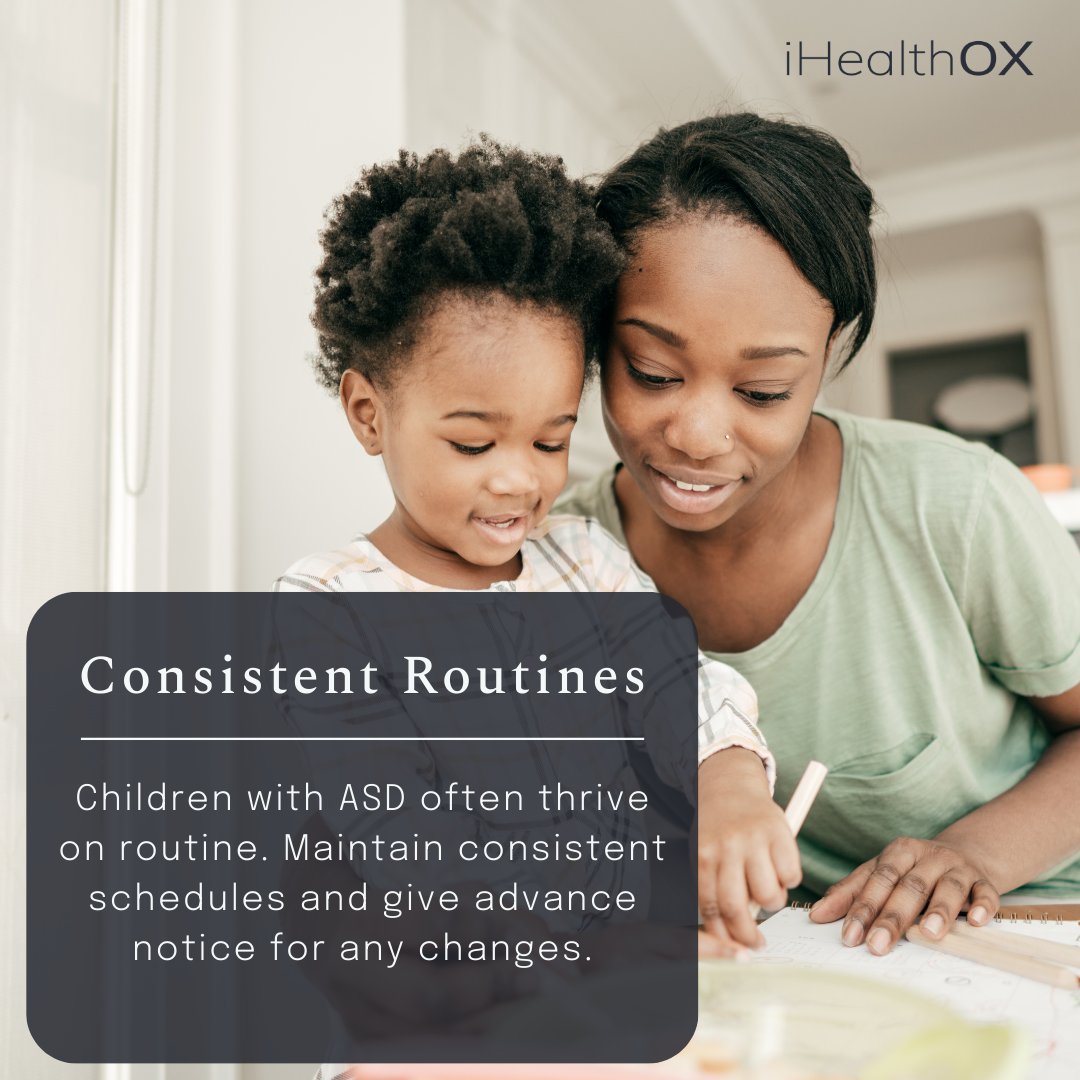 Consistency is key 🗝️. Remember to keep schedules consistent and provide a heads-up for any shifts.

Need guidance on building the best routine for your child? Book a consultation with us today, and let our experts guide you! Link to book: bit.ly/3L1lYzm