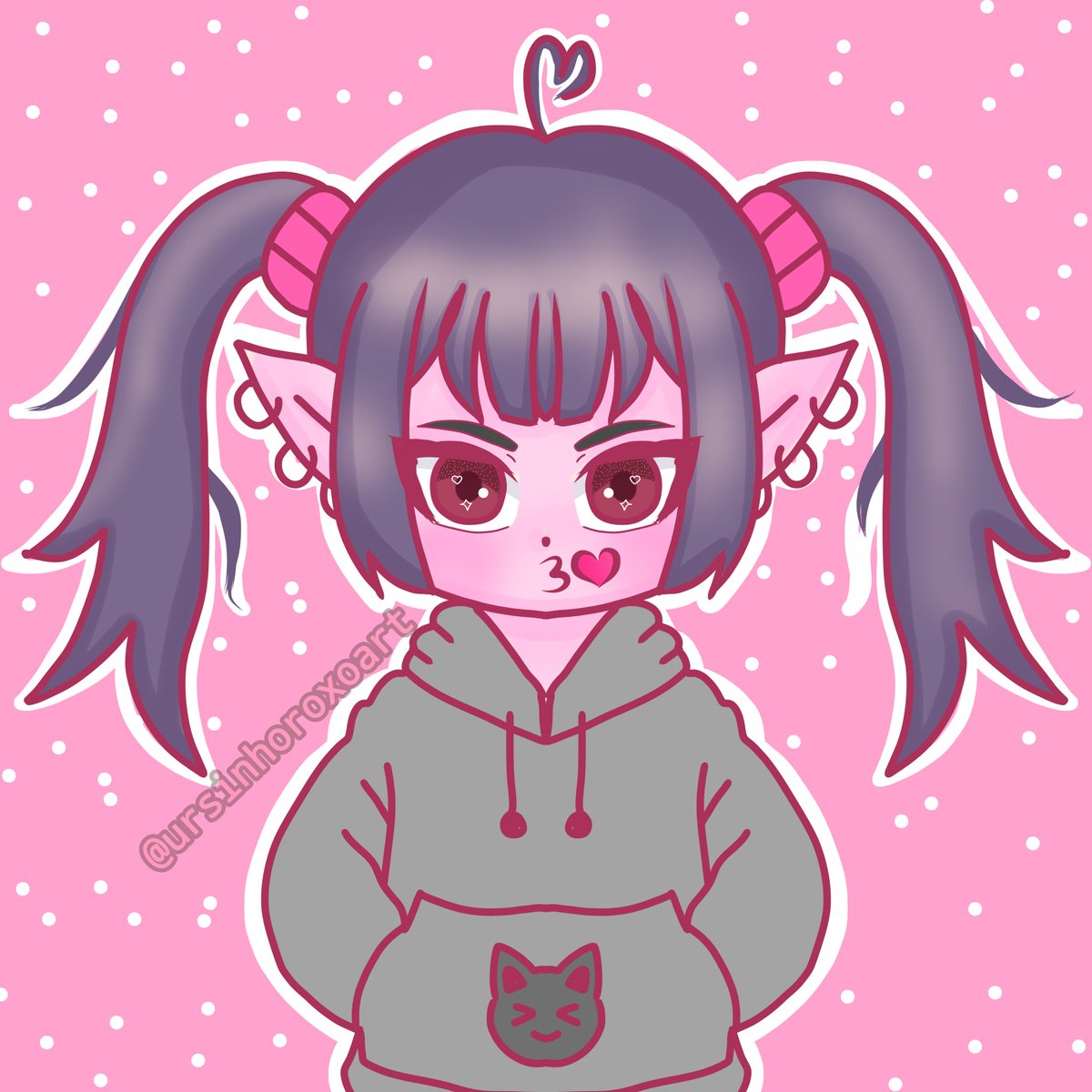 DTIYS DOS MAIS DE 900💜🎀✨

Oii gente,eu fiz esse dtiys pra comemorar os mais de 900,não tem data limite e não vale nada só pra desenharem mesmo se quiserem!!🌷🎀💜 

fiquem a vontade pra desenhar a versão de vocês✨💖 #dtiys #Drawyourstyle #drawing