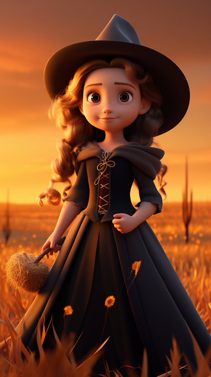 Elu_Art_AI's tweet photo. Ready for Halloween? Comment on what you're looking forward to this Halloween season.

#witch #Halloween #halloween #littlegirlfashion #spooky #cute #cuteoverload #magic #magical #costume #costumedesign #charm https://t.co/PJbRocOtK6