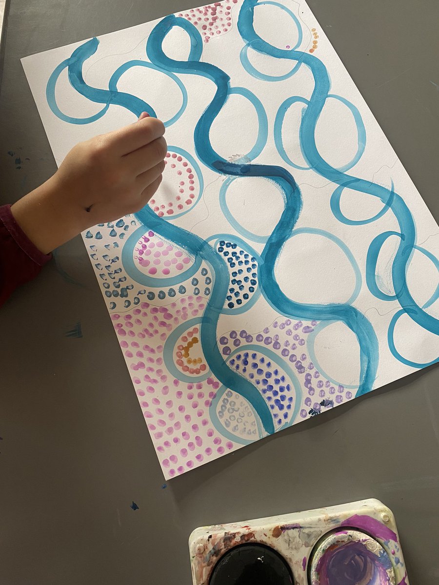 Happy International Dot Day!! Primary have been going dotty mad over the past few days to celebrate this day of creativity!! Primary 6 were taking inspiration from Wawiriya Burton- a pretty cool dot woman 🧡 #art#teaching#dotday