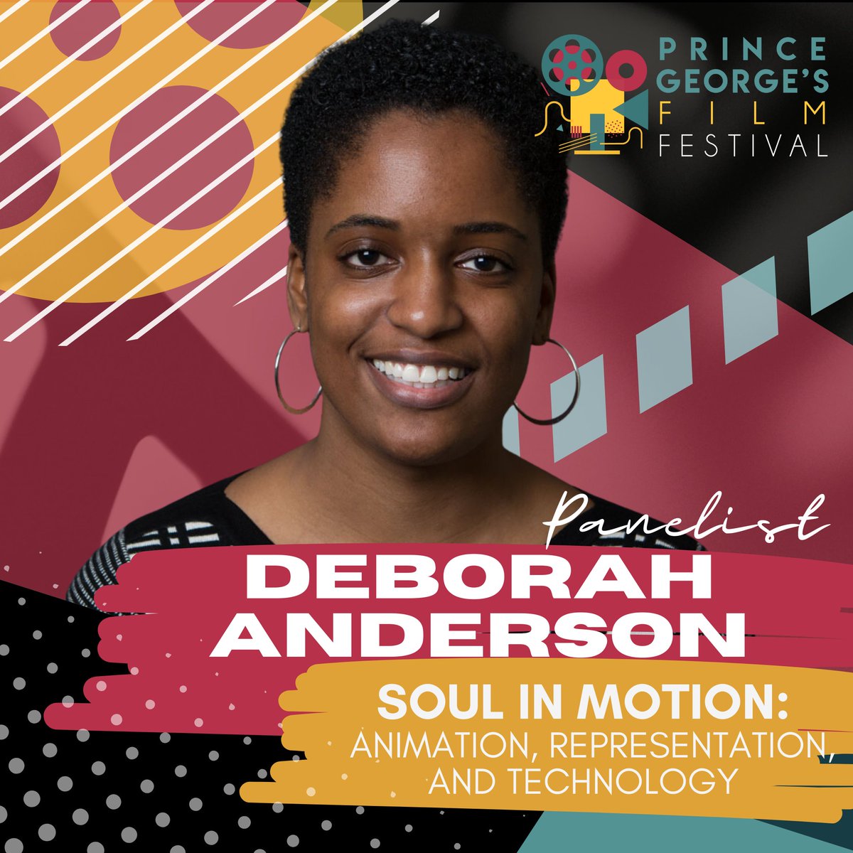 blkwmnanimator's tweet photo. Excited to be a panelist for “Soul in Motion: Animation, Representation and Tech” at @pgahcarts’s Prince George’s Film Festival! It's from Sept 28-Oct 1, 2023. Grab your ticket today! #pgff2023
Purchase: https://t.co/WgpPIV0hAw (For 30% off, use discount code: PGFFNET23) https://t.co/9EALuKPcZx