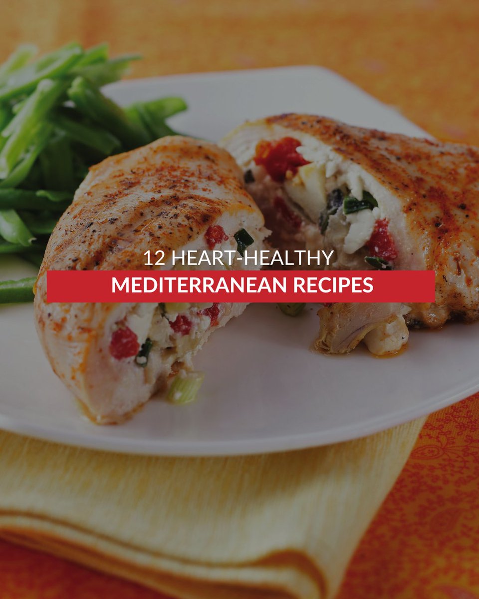 🌿 Our Mediterranean cookbook has 12 heart-healthy recipes that are not only delicious but easy to make! 📖 From savory to satisfying, these dishes are a treat for your taste buds and your heart.