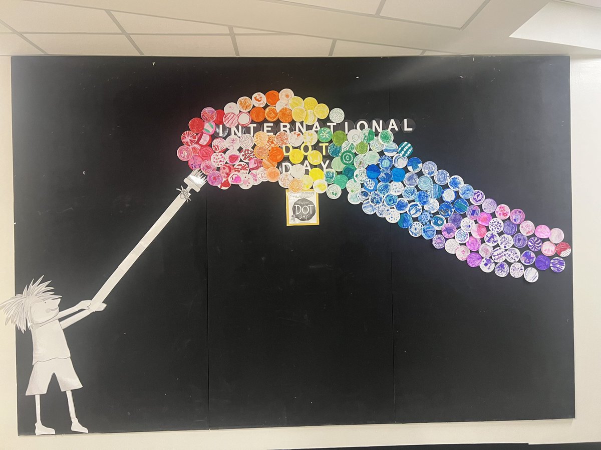 Happy Dot day from our K and 1 students!