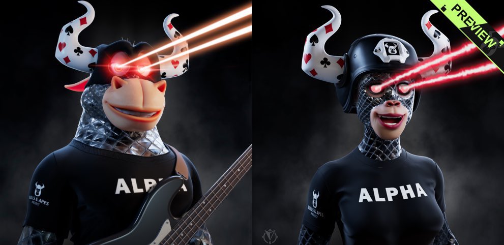 MaxiXmeta's tweet image. GM!
#ApeTraitOfTheDay 

Alpha Trait Rocking Out. 

@TankMan33169 
@antmonge_x