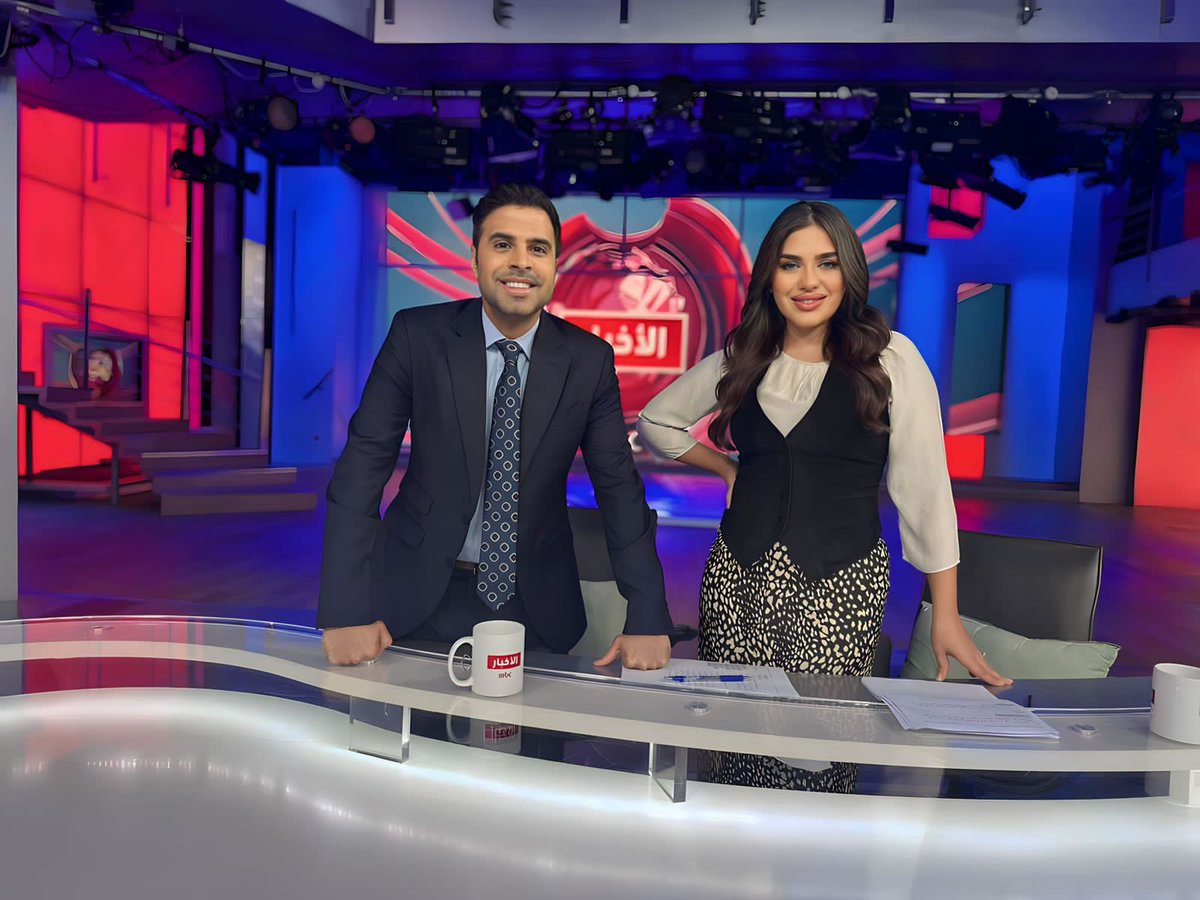 hindmustafa's tweet photo. من نشرة الليلة مع الزميل @Awad_alfayadh @MBC24News https://t.co/tHrqPRXsA8