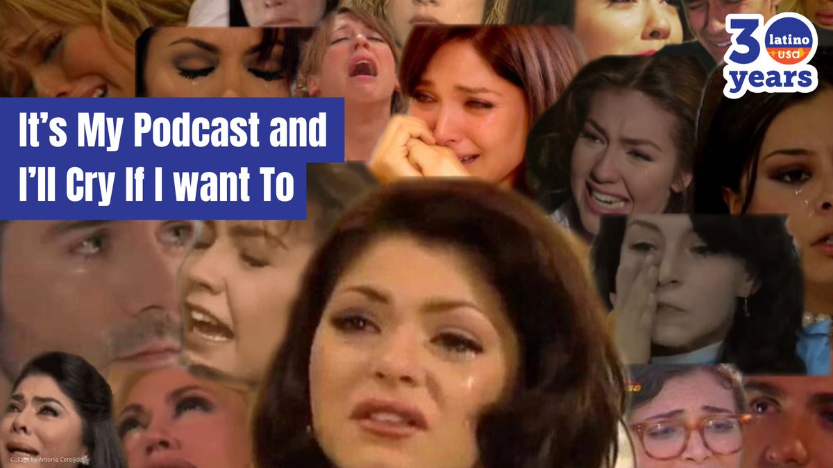 #NowPlaying a @LatinoUSA podcast 🎙️ On this rebroadcast, Latino USA sets off to answer the question: Do Latinos cry more? The result is a meditation on how Latinos process emotion and the role of tears in society in general. LISTEN HERE ➡️ bit.ly/lusapodcastcry