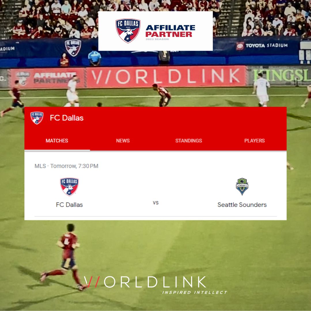 As a proud Affiliate Partner, we can’t wait to watch FC Dallas show off their skills tomorrow. It will be an amazing match against the Seattle Sounders, so be sure to cheer on the boys in red! Go FC Dallas! #AfilliatePartner #SoccerPartnership #FCDallas #SeattleSounders