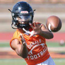 A 99 yd Kickoff return for a TOUCHDOWN from Zay Dandridge!!!
Barbs lead 20-7 with 2 min remaining in the 2nd Q. #OnlyOneBarb