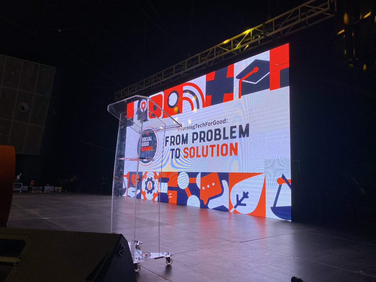 rapplerdotcom's tweet photo. NOW: The 2023 Manila Social Good Summit happening at the Samsung Hall, SM Aura Premier, with the theme #TurningTechForGood: From problem to solution. #SGS2023

More here https://t.co/S4dpjvo5Hl. https://t.co/WiGUEEDFMP