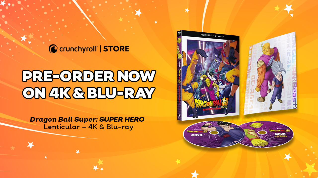 Crunchyroll Store on X: Now on 4K & Blu-ray, this new Dragon Ball Super: SUPER  HERO pre-order features an exclusive lenticular cover and holographic art  card! 🐉🔥 Reserve yours now!    /