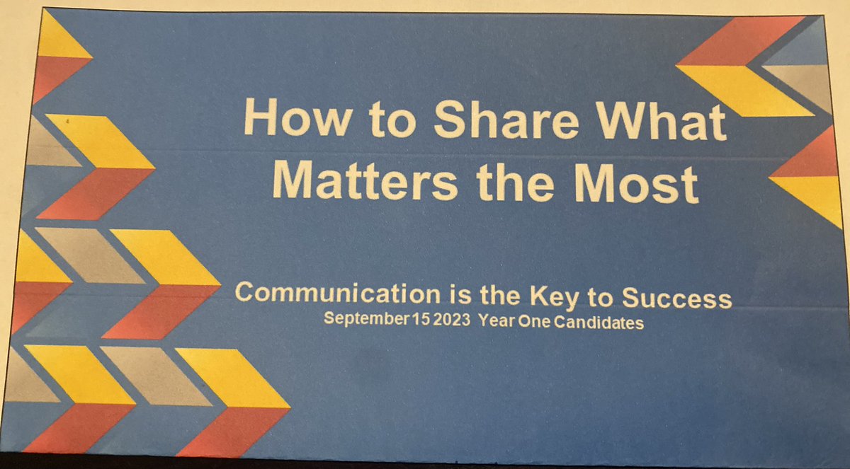 sbruyns's tweet photo. What a wonderful way to end the week. I had the pleasure of co-presenting with Joanne Lombardi as we discussed Tips for a successful practicum and then I flew solo on a presentation about the importance of communication to Year 1 candidates. The energy in the room was fabulous! https://t.co/dByVeSJNXt