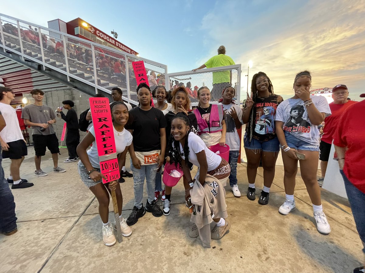 CrosbyGbball's tweet photo. If you see a Lady Cougar at the football game BUY a raffle ticket!! @CC_CABC #supporttheboosterclub @CrosbyISD https://t.co/8hg1dzeRiM