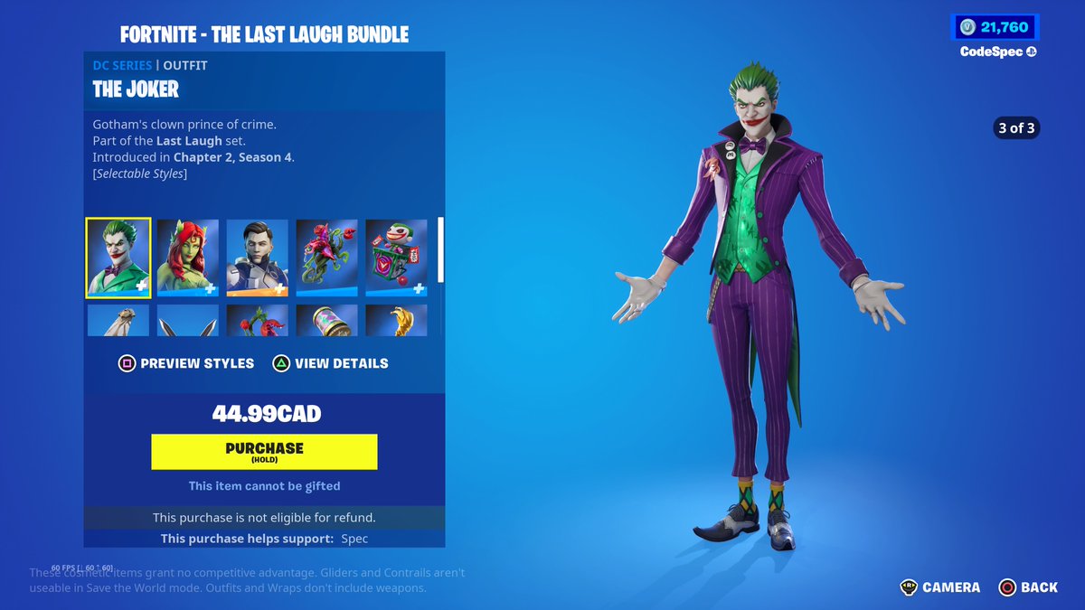 Speclify's tweet photo. #Fortnite Use Code "Spec" in the item shop #ad https://t.co/pm1ZzIbXCR
