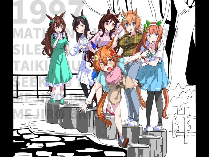 97世代-BLEACH-OP風 #ウマ娘 