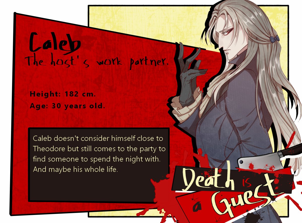 HoneyBunny_OF's tweet image. LI number 3!
Caleb 🦇

The quiet, observant man at the window.
He is not interested in partying, but he may be interested in dancing with you.

#SpooktoberVNJam #visualnovel #otomedev #screenshotsaturday #otome