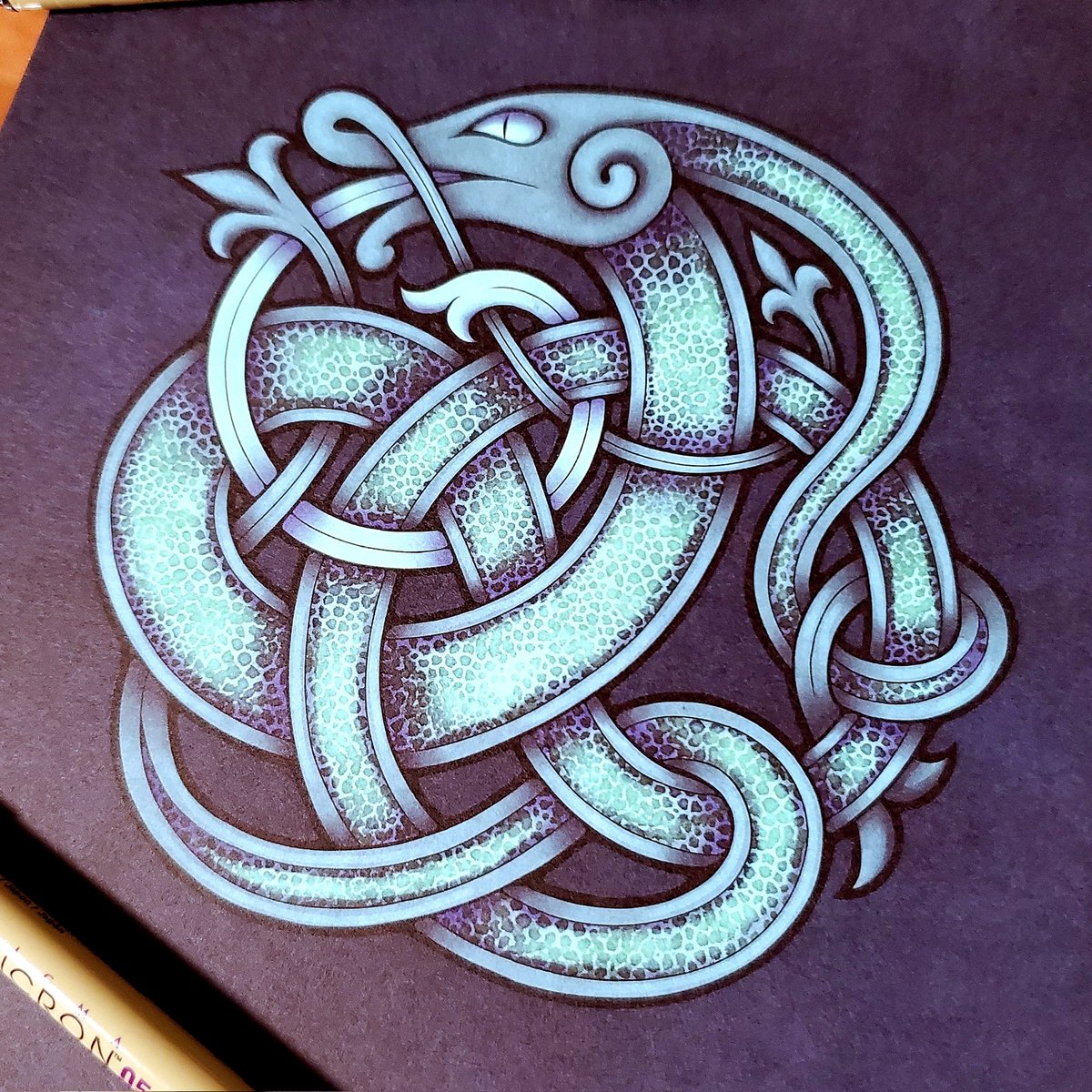 My first LIMITED print. This run was limited to 30 copies and will never be reprinted. Currently they are only available in my shop at the Maryland Renaissance Festival, but if there are any after the show I can ship them. They are $15.