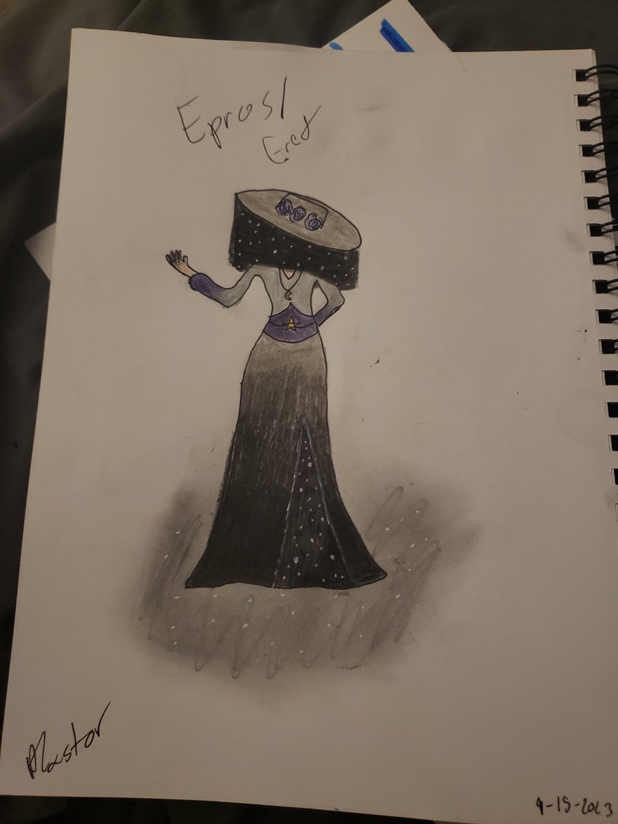 A drawing of Eret as Epros. Inspo from the newest stream. The entire thing was a masterpiece.  #fablesmp #eret #fanart <a href="/heyhaycosplay/">heyhay13</a> <a href="/Eret/">Eret | Alastair 🦩</a>