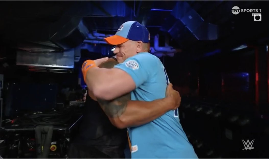 reigns_era's tweet photo. Cena and The Rock 🥲 #SmackDown https://t.co/mkgjJhSP8f