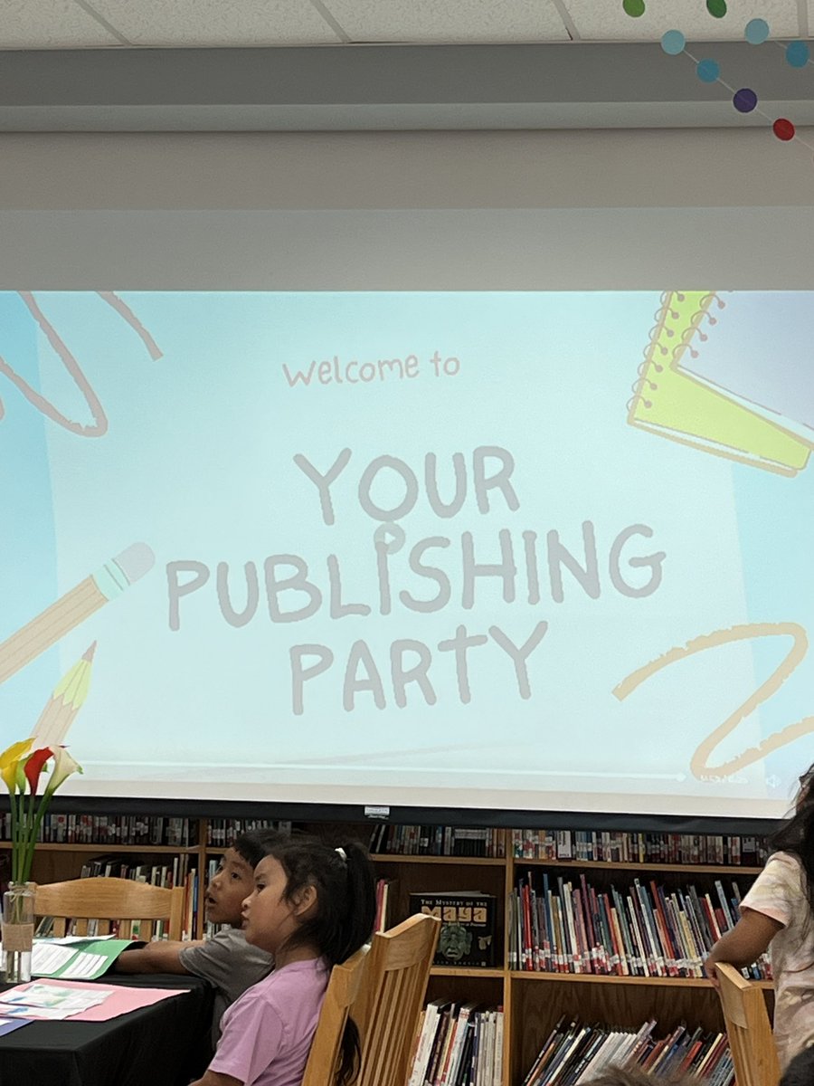 These first grade scholars have worked so hard on their narrative stories. Today we celebrated their hard work with a publishing party! <a href="/Hasty_Huskies/">Hasty Fine Arts Acad</a> <a href="/Beth_Coryell/">Beth Coryell</a> <a href="/MRegan0123/">Dr. Rosario-Regan</a> #growinggreatness