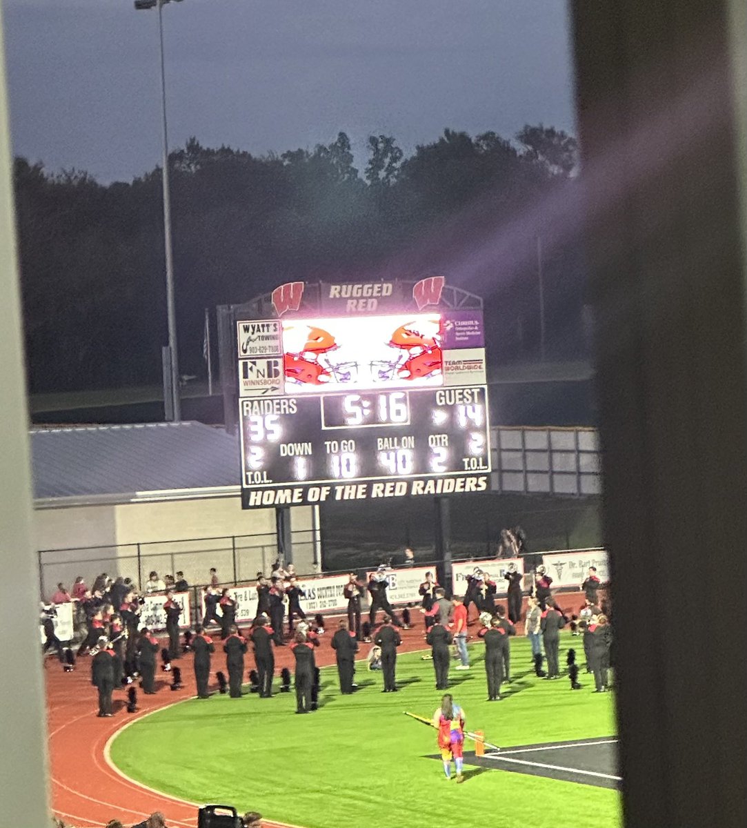 coachrpayne's tweet image. Winnsboro Rolling
#ruggedred #hoco #rollingred