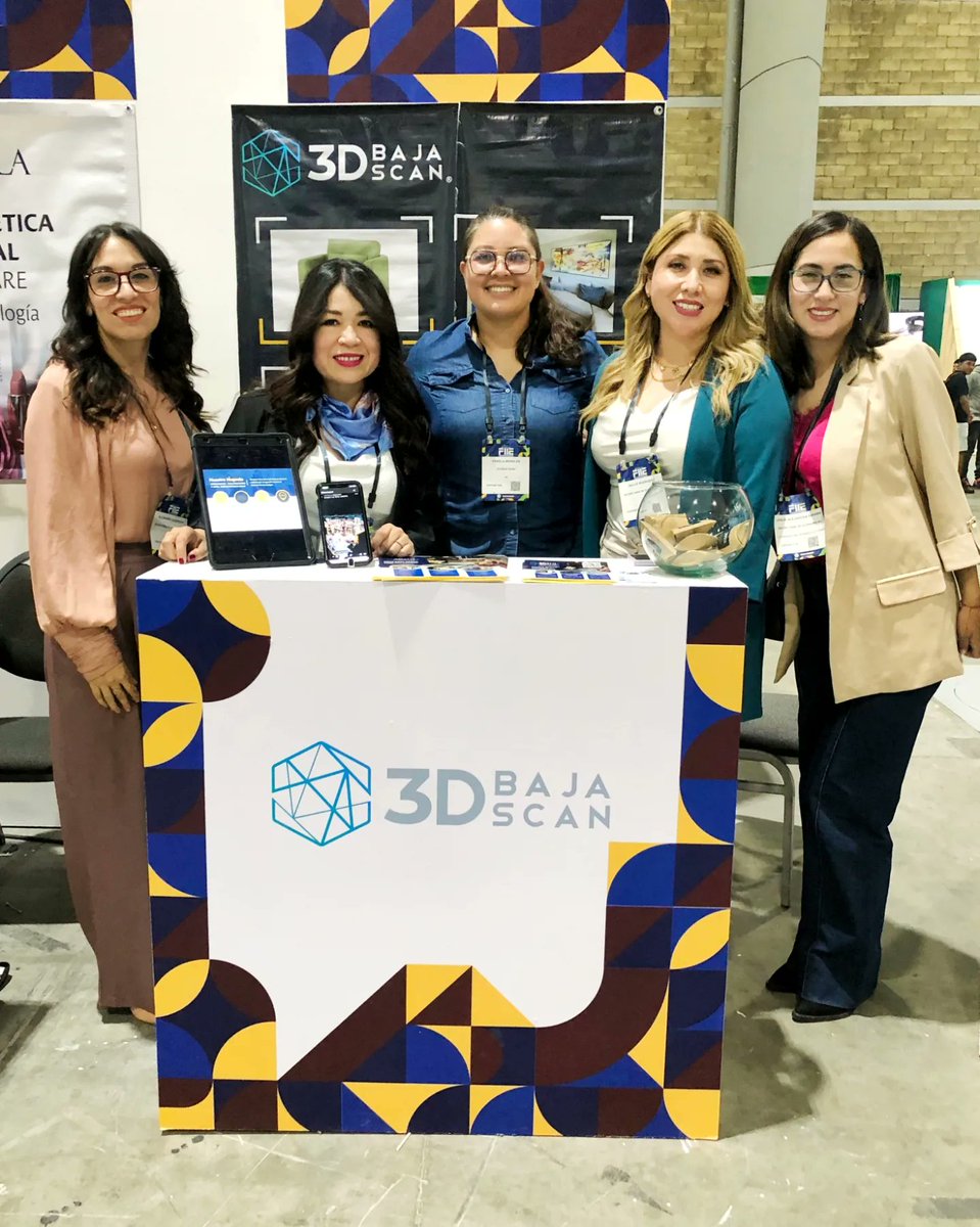 3DBajascan's tweet photo. 3D Baja Scan formo parte del pabellón de Gobierno de Baja California en la Feria Iberoamericana de Innovación y Emprendimiento  #FIIE2023 que se realizó del 12 al 14 de septiembre en Expo Santa Fe CDMX. @FIIE_Coparmex #3DBajaScan #PamelaMorales #RecorridosVirtuales https://t.co/8jlezfrflD