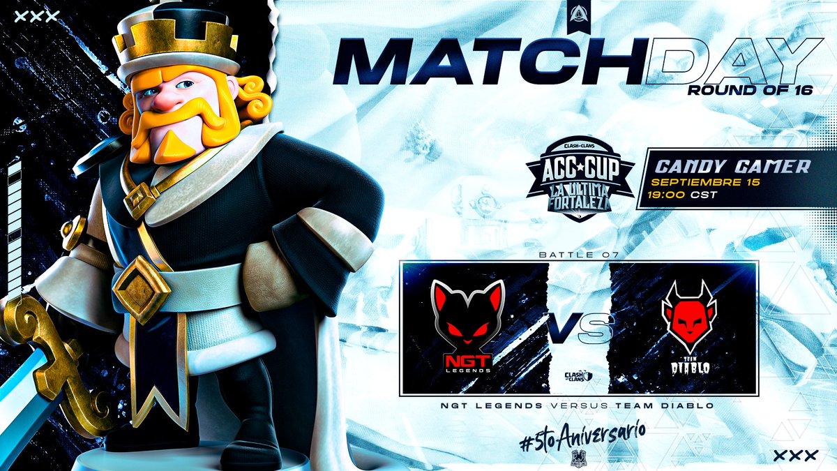 ⚔️Playoffs  R16⚔️

<a href="/NgtLegends/">NGT Legends</a>  🆚  <a href="/eldiablitogamer/">El Diablito Gamer</a> 
👾 twitch.tv/candygamerc
🔴 Live 7:00 pm

#ACCComunidad #ACCCup