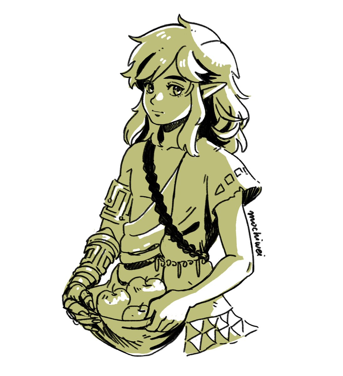 Lil’ apple picking Link 🍏🍎💕

#TOTK