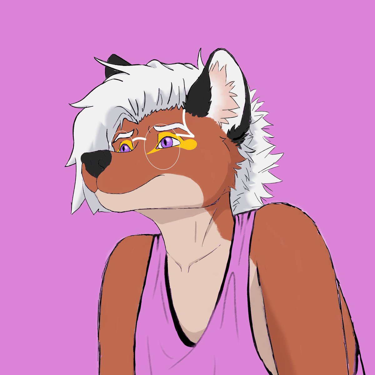 kley_sin_i's tweet photo. I still don't know how to color, but at least I tried something xD (the glasses are weird, I know)

#furry #furryfandom #furryart #furrycommunity #furryartwork #art #furries https://t.co/aGbklO0FaD